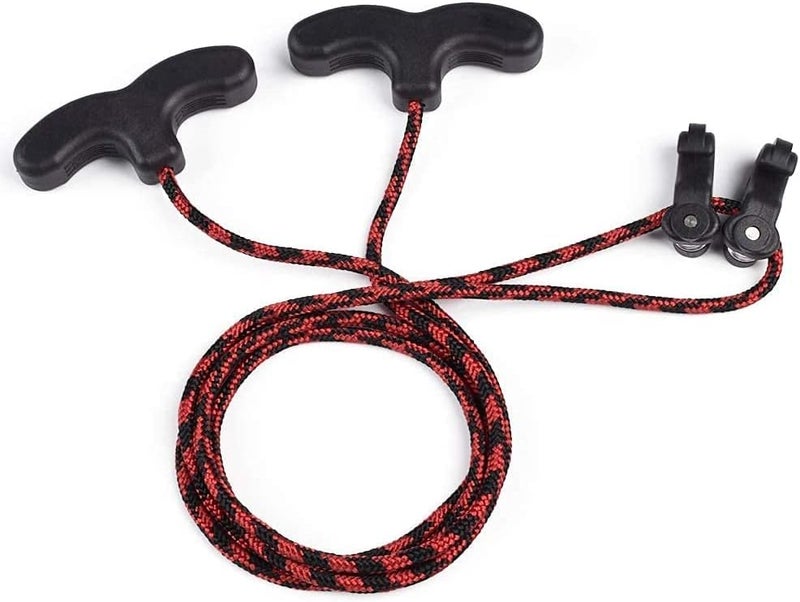 TY Archery Crossbow Cocking Device Double Handle Crossbows Rope Cocker Aid Cocking String Tool - Image 1